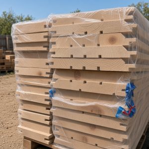 Имитация бруса из лиственницы 20x135x3000-6000 мм